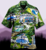 Life Is Best When You Are Camping Green Hawaiian Shirt  Unisex  Adult  HW3254 - 1