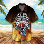 Machine Bone Hawaiian Shirt  Unisex  Adult  HW5010 - 1