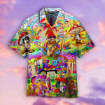 Colorful Hippie Hawaiian Shirt  Unisex  Adult  HW4662 - 1