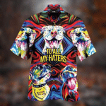 Pitbull -To All Haters 3D Hawaiian Shirt  Unisex  Adult  HW4256 - 1
