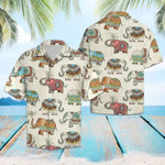 Mandala Elephants Hawaiian Shirt  Unisex  Adult  HW1378 - 1