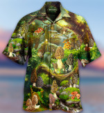 Mushroom Magic Green Hawaiian Shirt  Unisex  Adult  HW2254 - 1
