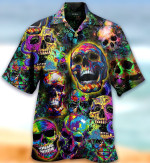 Skull Hawaiian Shirt  Unisex  Adult  HW2209 - 1