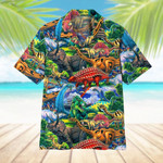 Dinosaur Hawaiian Shirt  Unisex  Adult  HW4396 - 1