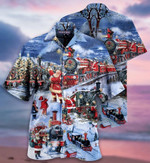 Train To Christmas Hawaiian Shirt  Unisex  Adult  HW1748 - 1