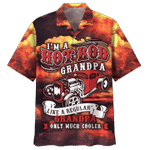 Im A Hot Rod Grandpa Hawaiian Shirt  Unisex  Adult  HW3889 - 1
