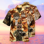 Pilot Cats Hawaiian Shirt  Unisex  Adult  HW3487 - 1