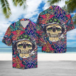 Skull Awesome Hawaiian Shirt  Unisex  Adult  HW5768 - 1