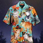 Funny Cat Thanksgiving Unisex Hawaiian Shirt  Unisex  Adult  HW2514 - 1