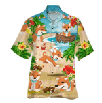 Shiba Hawaiian Shirt  Unisex  Adult  HW5730 - 1