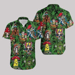 Amazing Hippie  Weed Green Hawaiian Shirt  Unisex  Adult  HW3755 - 1