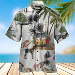 German Wirehaired Hawaiian Shirt  Unisex  Adult  HW6047 - 1