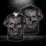 Illusion Skull Hawaiian Shirt  Unisex  Adult  HW1742 - 1