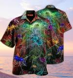 Colorful Spiderweb Hawaiian Shirt  Unisex  Adult  HW3888 - 1