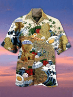 Vintage Abstract Hawaiian Shirt  Unisex  Adult  HW2903 - 1