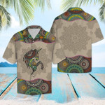 Unicorn Mandala Hawaiian Shirt  Unisex  Adult  HW1540 - 1