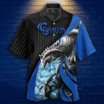 Dragon Snappy Blue Hawaiian Shirt  Unisex  Adult  HW3314 - 1