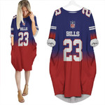 Buffalo Bills Micah Hyde #23 Great Player NFL American Football Team Royal Color Crash 3D Designed Allover Gift For Bills Fans