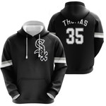 Chicago White Sox Frank Thomas #35 MLB Great Player Majestic Cool Base 3D Designed Allover Gift For Chicago Fans