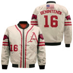 Arkansas Razorbacks Andrew Benintendi #16 MLB Baseball Team Benintendi College 3D Designed Allover Gift For Arkansas Fans 1