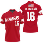 Arkansas Razorbacks Andrew Benintendi #16 MLB Baseball Team Benintendi College Red 3D Designed Allover Gift For Arkansas Fans