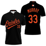 Baltimore Orioles Eddie Murray #33 MLB Great Player 2020 Black 3D Designed Allover Gift For Baltimore Fans