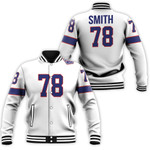 Buffalo Bills Bruce Smith #78 Great Player NFL American Football Team White Vintage 3D Designed Allover Gift For Bills Fans