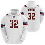 Arizona Cardinals Budda Baker #32 Great Player NFL Legacy Vintage White 3D Designed Allover Gift For Arizona Fans