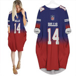Buffalo Bills Stefon Diggs #14 Great Player NFL American Football Team Royal Color Crash 3D Designed Allover Gift For Bills Fans