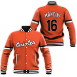 Baltimore Orioles Trey Mancini #16 MLB 1988 Cooperstown Collection Mesh Orange 2019 3D Designed Allover Gift For Baltimore Fans