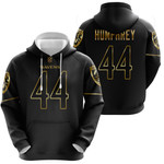Baltimore Ravens Marlon Humphrey #44 NFL Great Player Black Golden Edition Vapor 3D Designed Allover Gift For Baltimore Fans