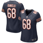 Womens Chicago Bears James Daniels Navy Game Jersey Gift for Chicago Bears fans