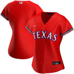 Womens Texas Rangers Red Alternate Team Jersey Gift For Texas Rangers Fans