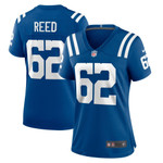 Womens Colts Chris Reed Royal Game Jersey Gift for Colts fans