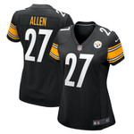 Womens Pittsburgh Steelers Marcus Allen Black Game Jersey Gift for Pittsburgh Steelers fans
