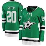Womens Dallas Stars Ryan Suter Kelly Green Player Jersey gift for Dallas Stars fans