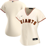 Womens San Francisco Giants Cream Home Team Jersey Gift For San Francisco Giants Fans