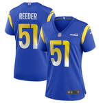 Womens Los Angeles Rams Troy Reeder Royal Game Jersey Gift for Los Angeles Rams fans