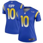 Los Angeles Rams Cooper Kupp #10 NFL 2020 New Arrival Cobalt Womens Jersey gifts for fans