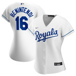 Womens Kansas City Royals Andrew Benintendi White Home Official Player Jersey Gift For Kansas City Royals Fans