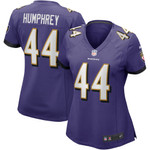 Womens Baltimore Ravens Marlon Humphrey Purple Game Player Jersey Gift for Baltimore Ravens fans