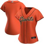 Womens San Francisco Giants Orange Alternate Team Jersey Gift For San Francisco Giants Fans
