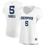 Bruno Caboclo Memphis Grizzlies Womens Player Association Edition White Jersey gift for Memphis Grizzlies fans