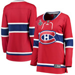 Womens Montreal Canadiens Red Home 2021 Stanley Cup Final Bound Jersey gift for Montreal Canadiens fans