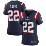 Womens New England Patriots Cody Davis Navy Game Jersey Gift for New England Patriots fans