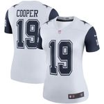 Womens Dallas Cowboys Amari Cooper White Color Rush Legend Player Jersey Gift for Dallas Cowboys fans