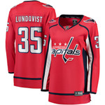 Womens Washington Capitals Henrik Lundqvist Red Player Jersey gift for Washington Capitals fans