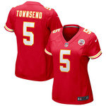 Womens Kansas City Chiefs Tommy Townsend Red Game Jersey Gift for Kansas City Chiefs fans