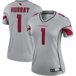 Womens Arizona Cardinals Kyler Murray Gray Inverted Legend Jersey Gift for Arizona Cardinals fans