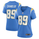 Womens Los Angeles Chargers Wes Chandler Powder Blue Retired Player Jersey Gift for Los Angeles Chargers fans
